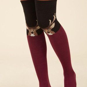 ISO Modcloth Take a Stag at It Thigh-Highs